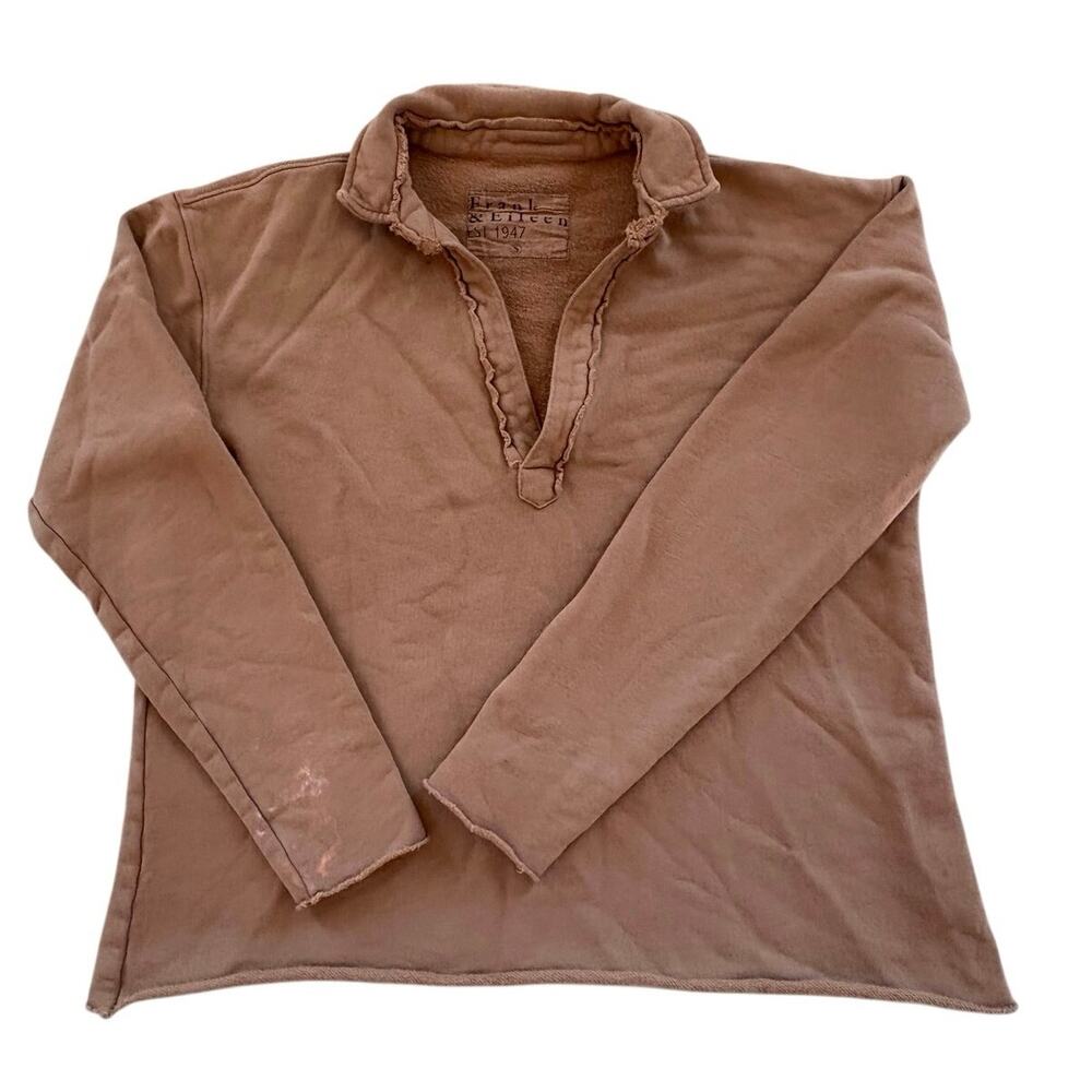 Frank & Eileen Patrick Popover Camel Fleece Small